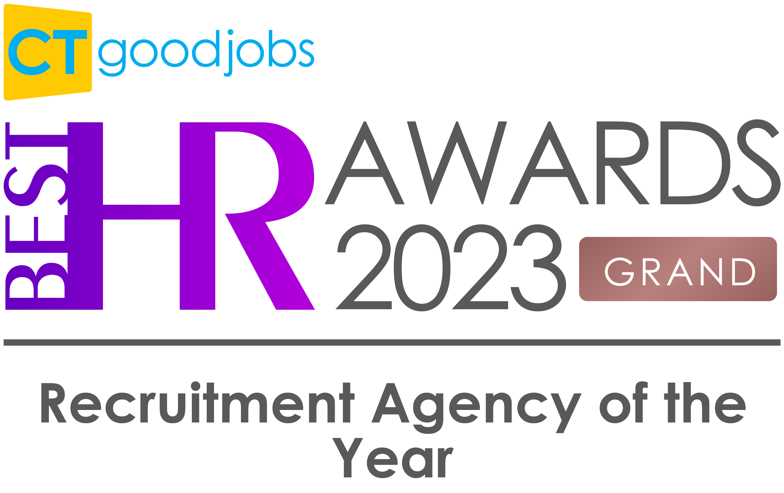 CTgoodjobs Best HR Awards 2023 Grand — Recruitment Agency of the Year 2023